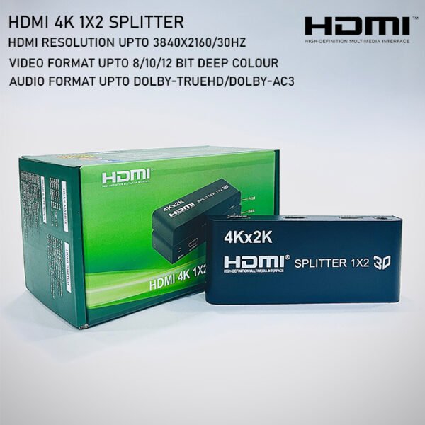 HDMI 4K 2-Port  Splitter