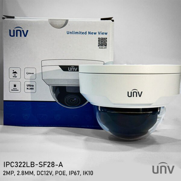 2MP HD IR Fixed Dome Network Camera