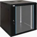 Wall Mounted Metal Cabinet Box For Cable & Networking Device Management With Glass Door