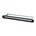 19" 1U 24-Ports Unloaded Patch Panel