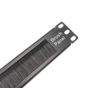 19" 1U A-Type Brush Panel