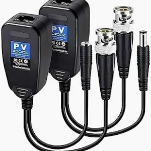 8MP 2 in 1 Balun CAT6 to BNC