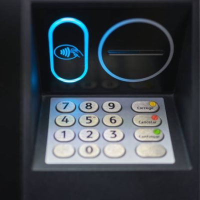 automatic cash dispenser keyboard